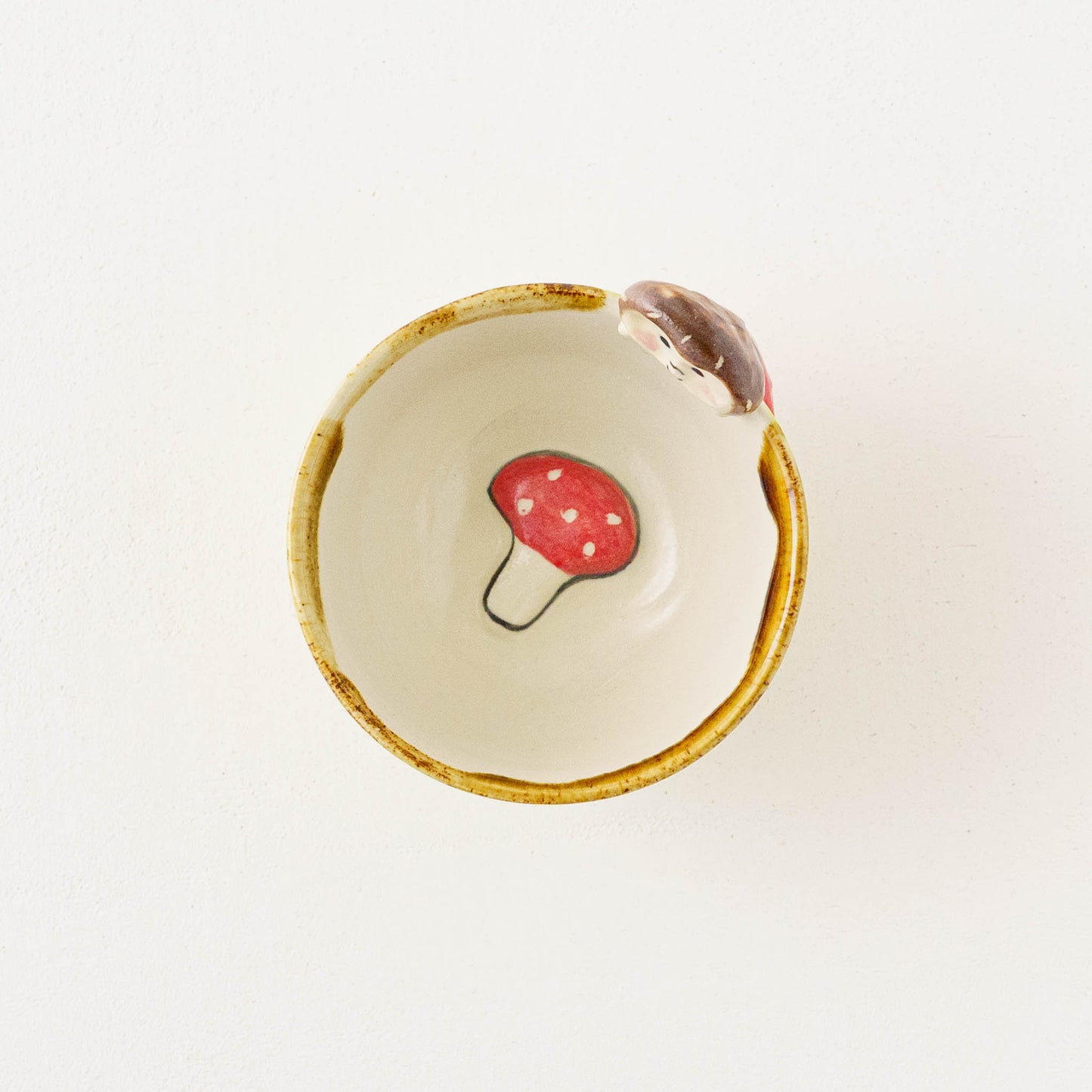 Girl x Mushroom Sake Cup | Kei Kajita