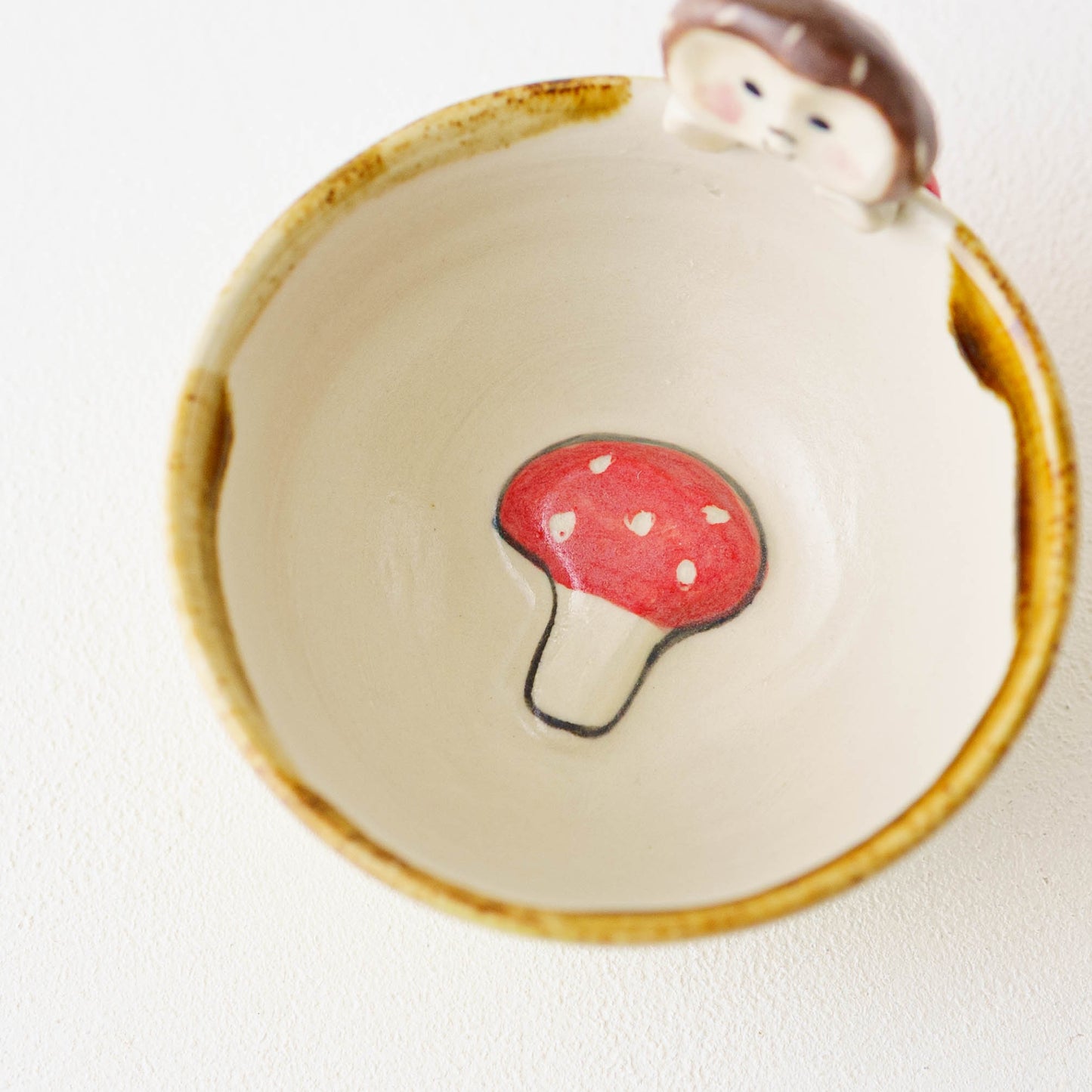 Girl x Mushroom Sake Cup | Kei Kajita