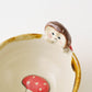 Girl x Mushroom Sake Cup | Kei Kajita
