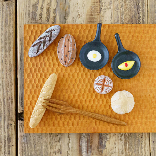 箸置き　朝食シリーズ｜美濃焼　イホシロ窯　Minoyaki Ihoshirogama Chopstick Rest