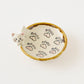 Cat x paw round plate｜Kei Kajita