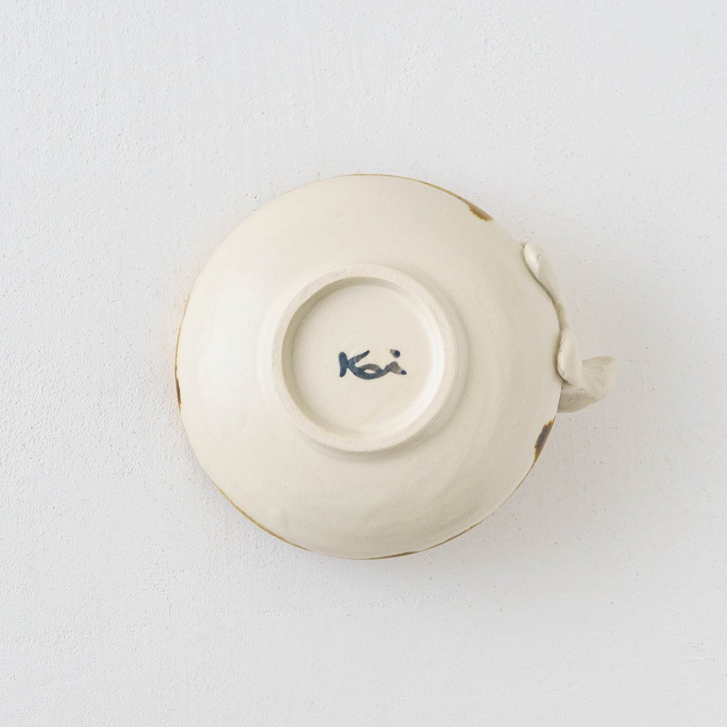 Cat x paw round plate｜Kei Kajita