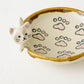 Cat x paw round plate｜Kei Kajita
