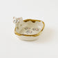 Cat x paw Square Small Plate | Kei Kajita