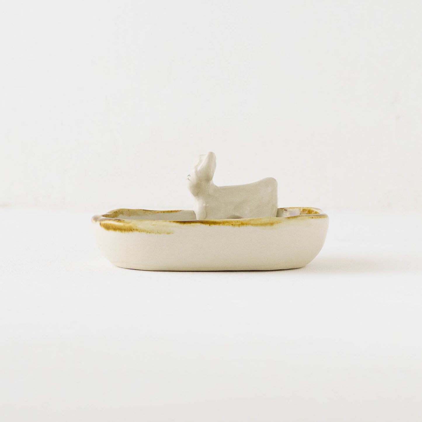 Cat x paw Square Small Plate | Kei Kajita