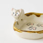 Cat x paw Square Small Plate | Kei Kajita