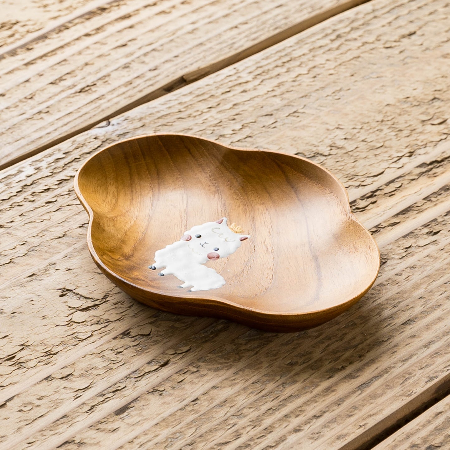 Small plate Alpaca  Cloud  | Kie - zakka 