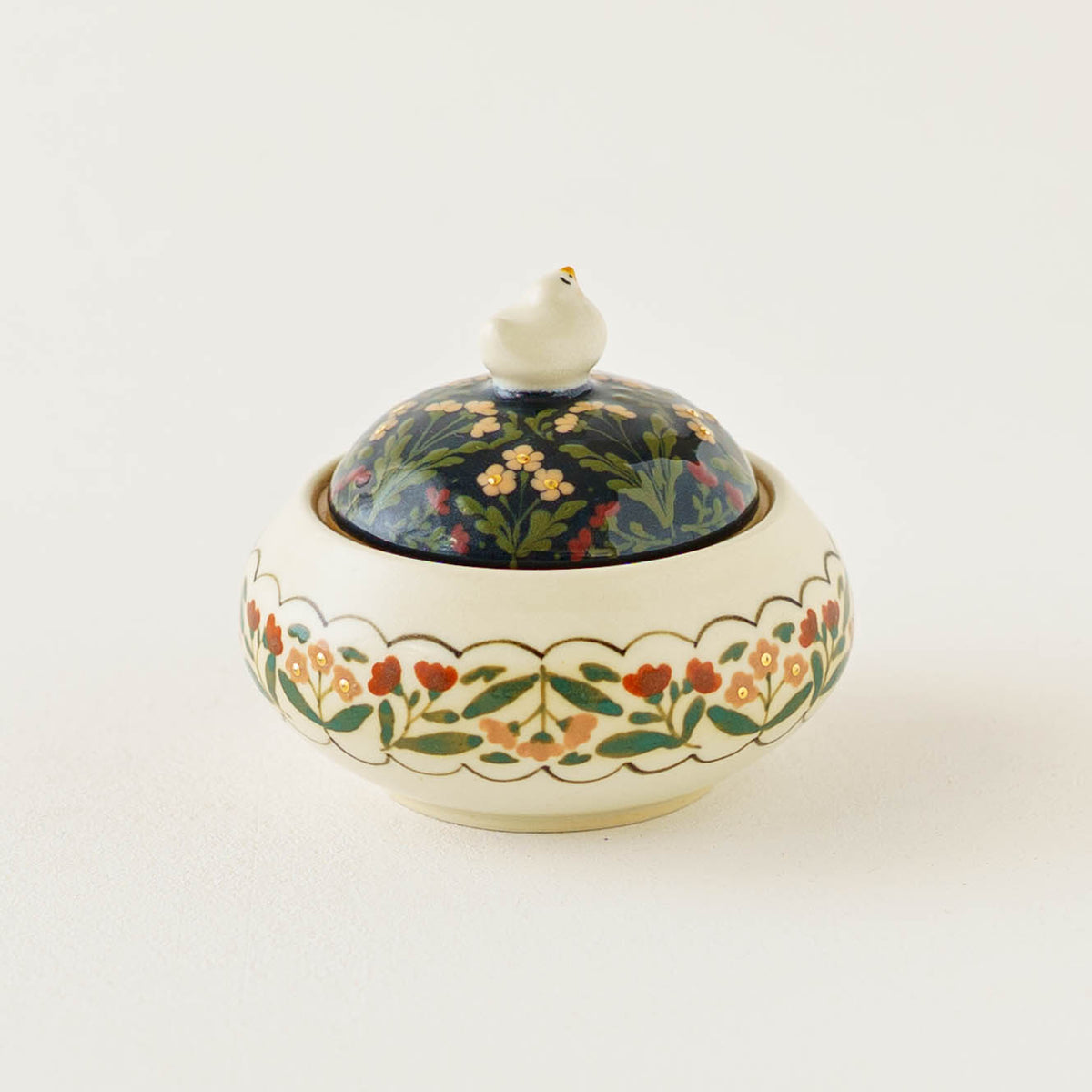 Lidded container duck A | Ayano Arai