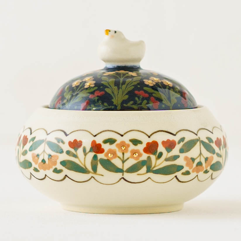 Lidded container duck A | Ayano Arai