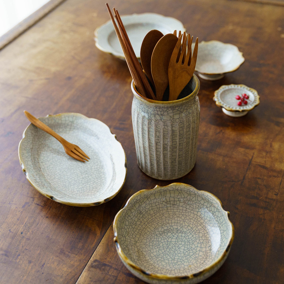 Cutlery stand  | Hana Craft