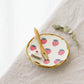 Strawberry round plate｜Kei Kajita