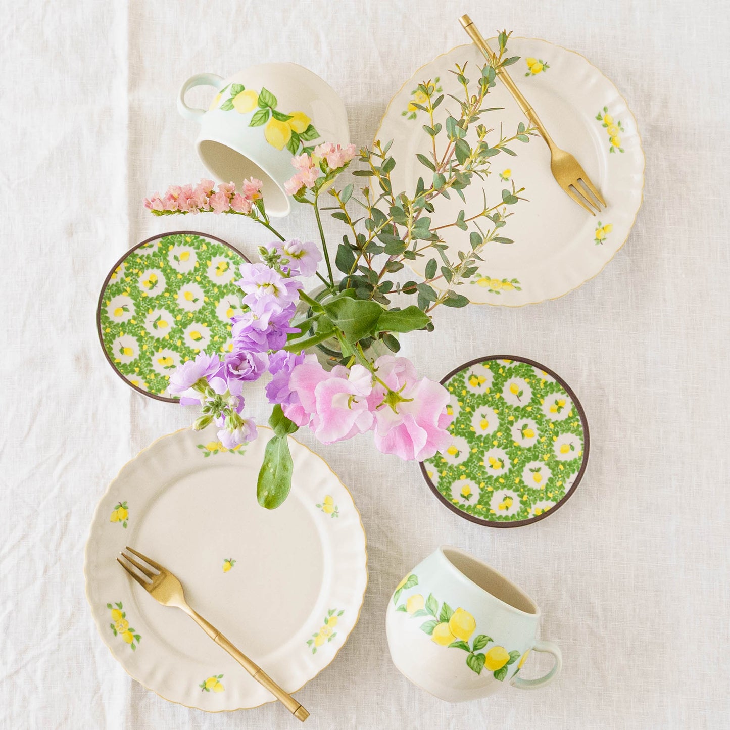 Margaret Rim Plate 18cm Lemon A | Shintaro Abe 