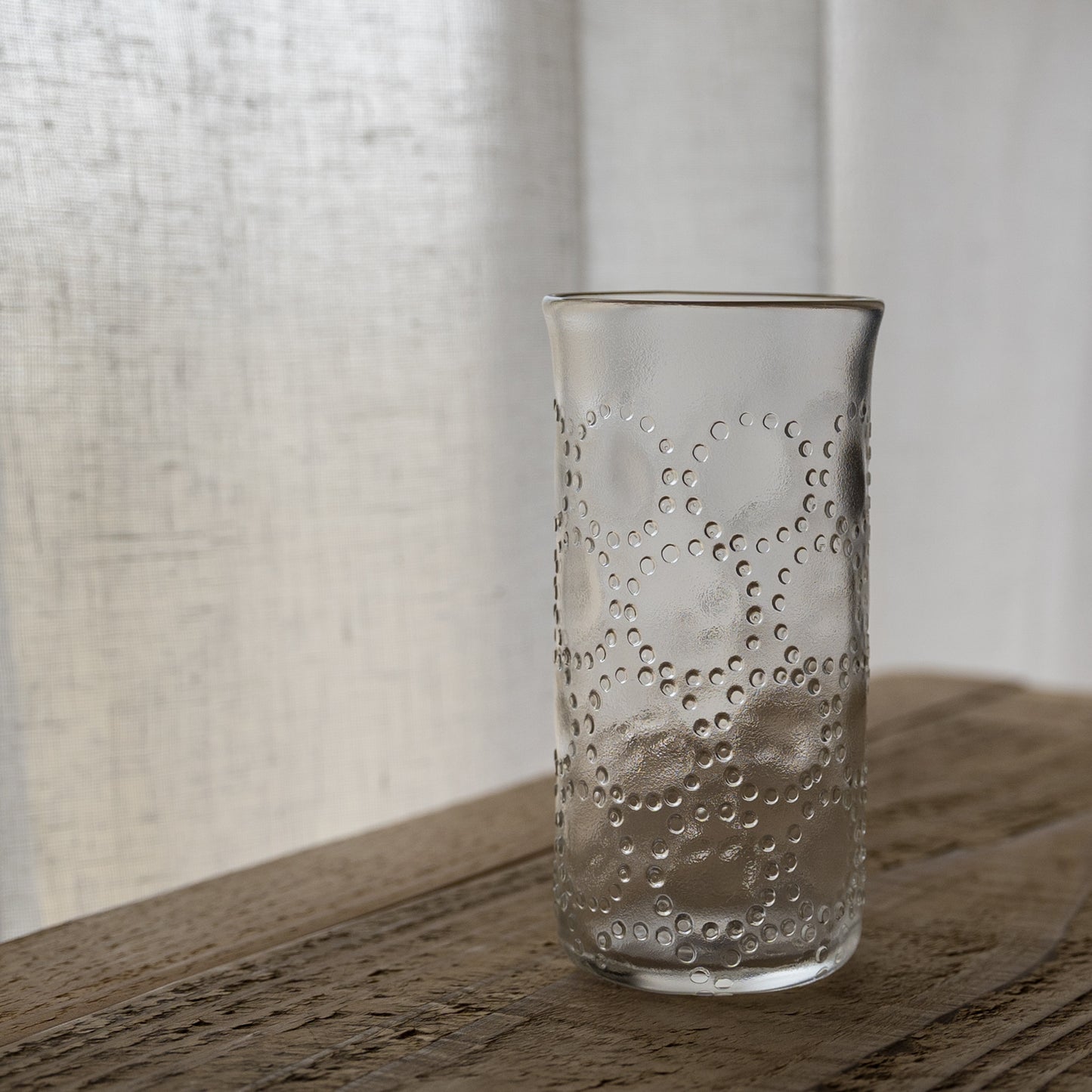 平井睦美さんのストレートグラスTenn Clear