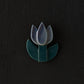 Flower chopstick rest tulip blue | Michi Tsujimoto 