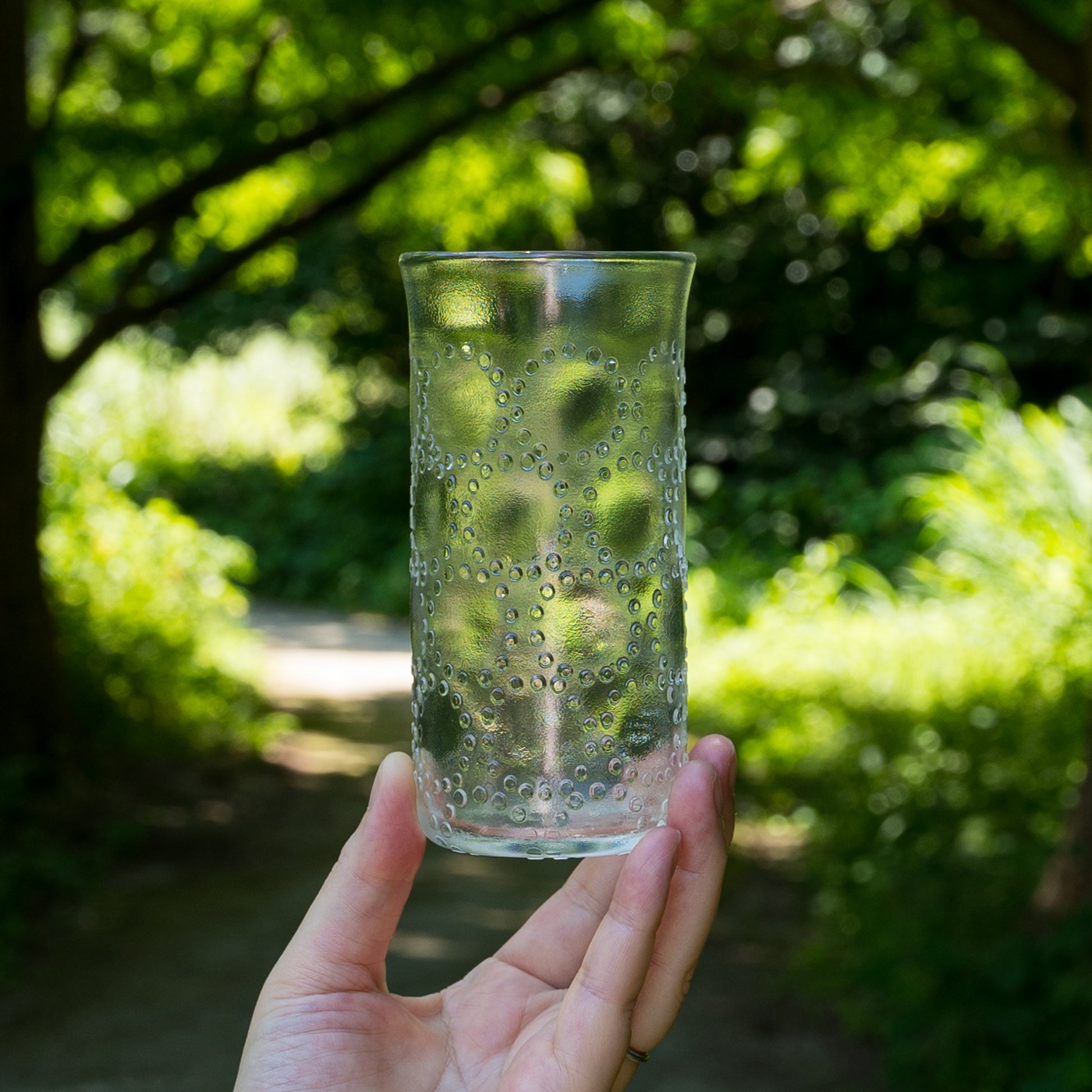 平井睦美さんのストレートグラスTenn Clear