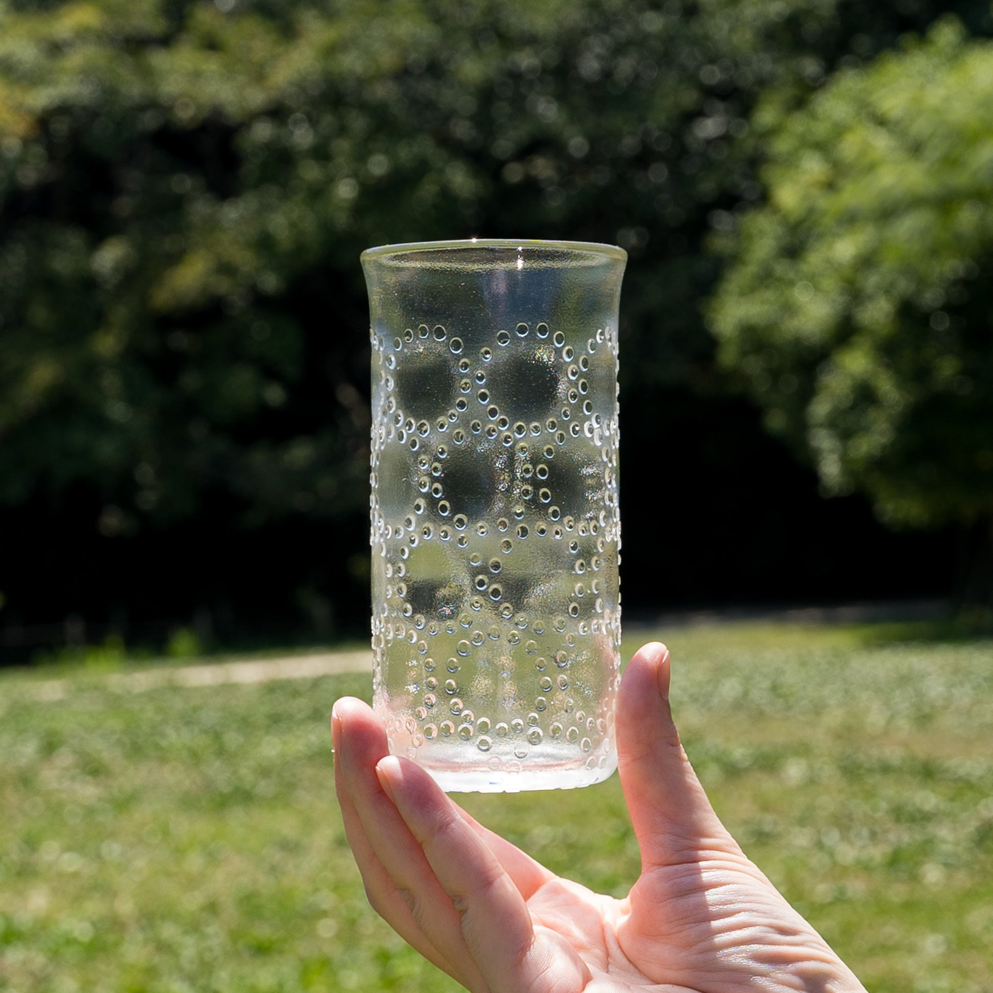 平井睦美さんのストレートグラスTenn Clear