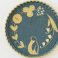Plate 160mm penguin blue | Kokeiro Kobo