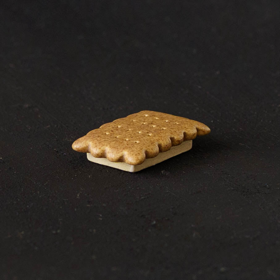 箸置き　クッキー　しかく｜辻本路
