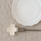 Chopstick rest cloth white | Michi Tsujimoto