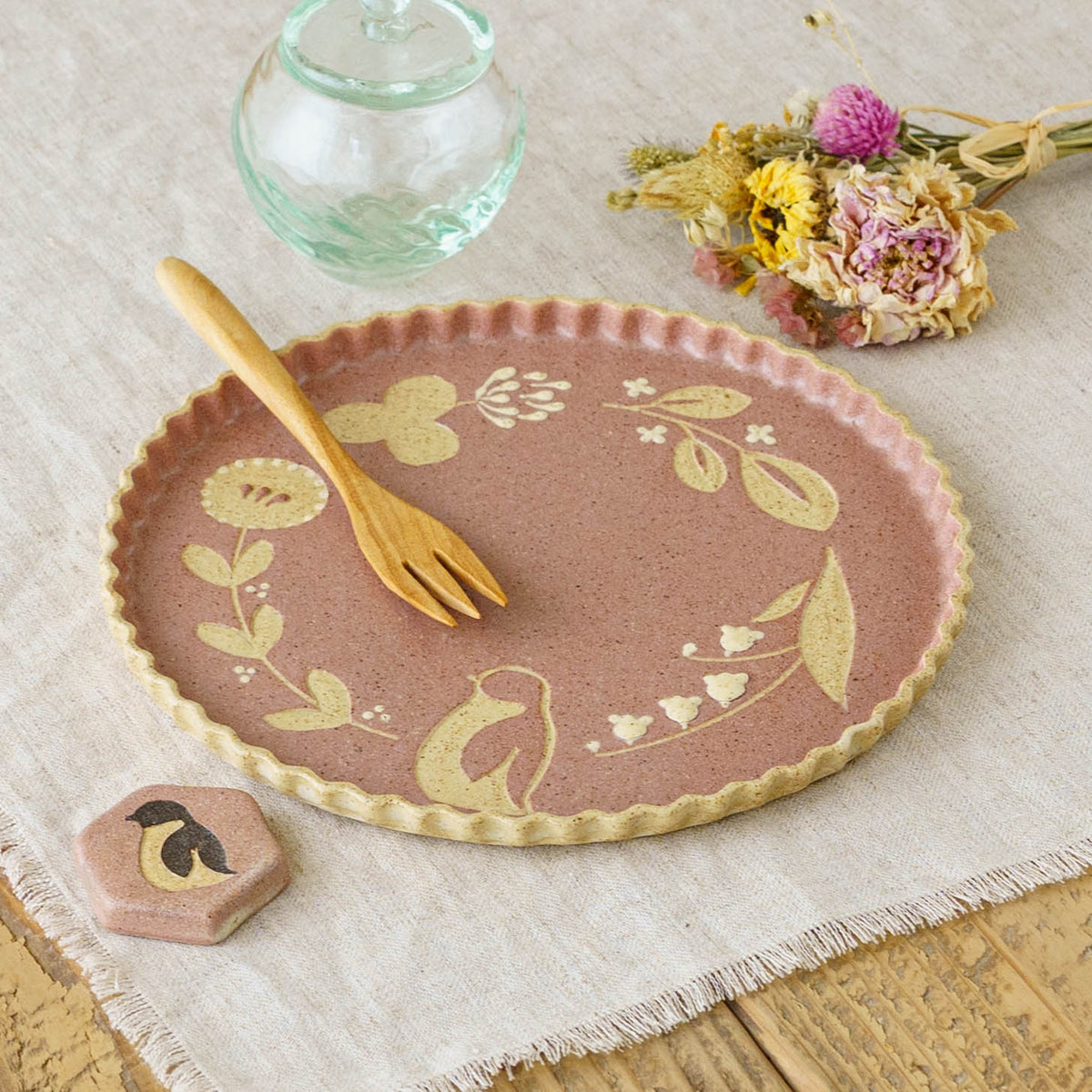 Chopstick Rest pink | Kokeiro Kobo