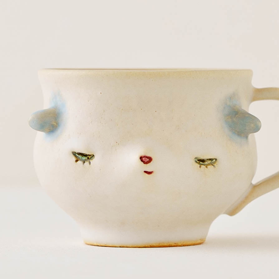 face mug　E｜こいずみちはる