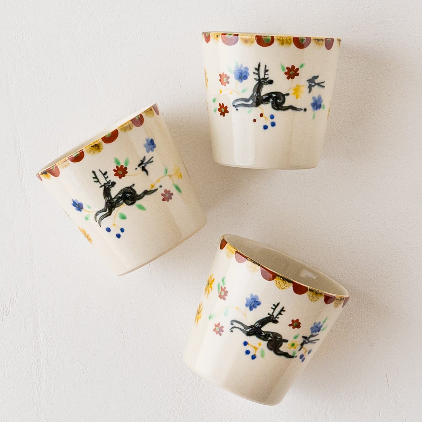 矢島操さんのイロエカップ鹿