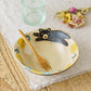 Mimosa square plate Medium｜Natsuko Morino