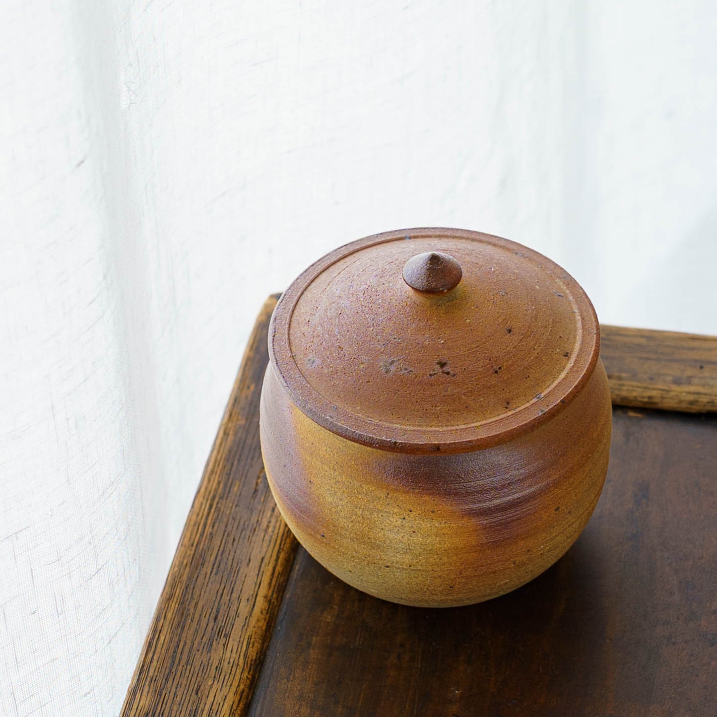 塩壷　丸形　M｜川尻製陶所