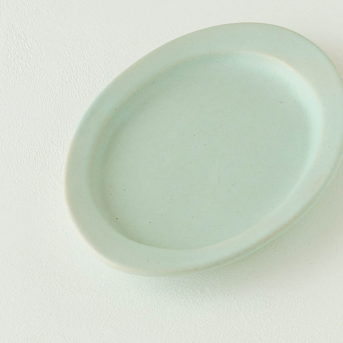 Oval Plate M Mint Blue | Mami Furukawa