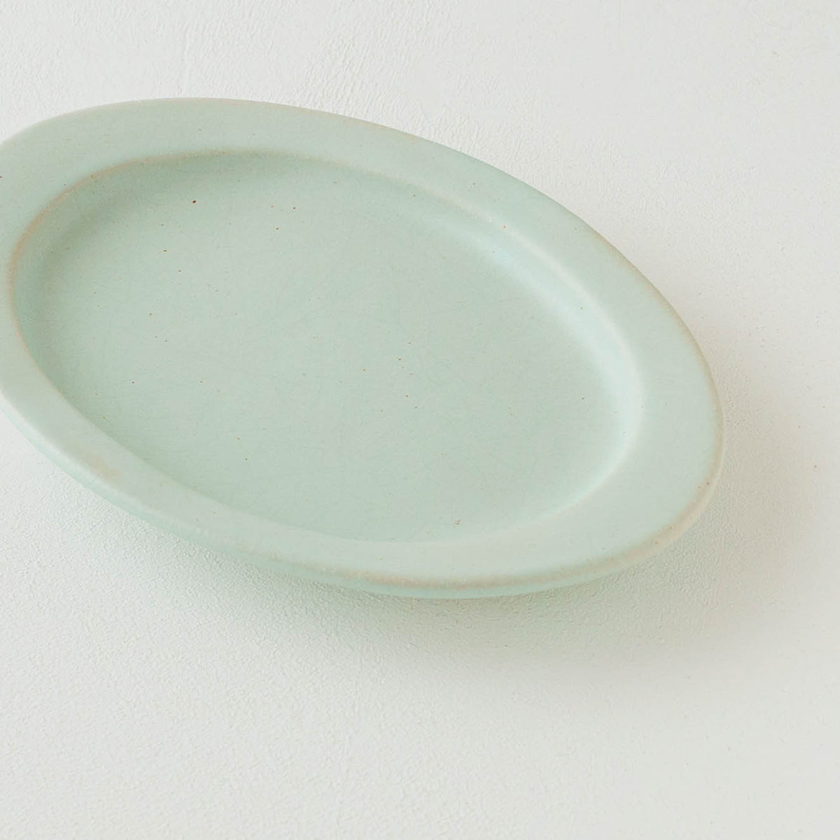 Oval Plate M Mint Blue | Mami Furukawa