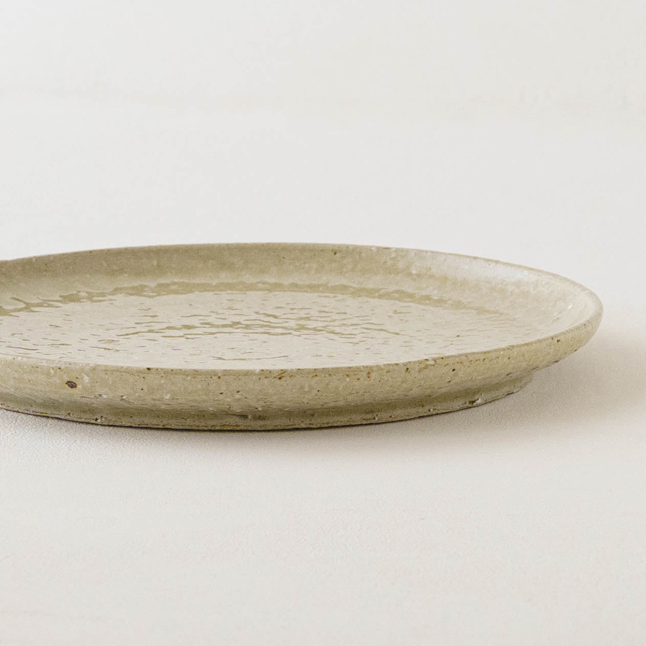 21cm plate Apple ash | Totsu Keiichiro