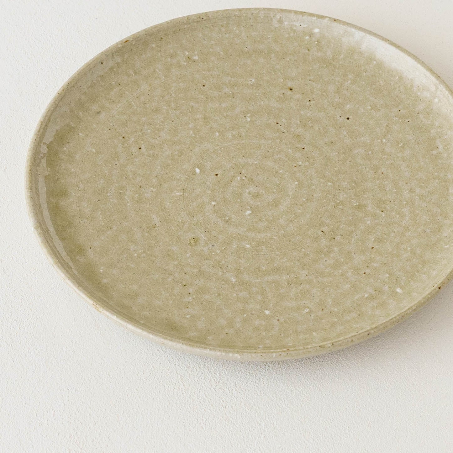 21cm plate Apple ash | Totsu Keiichiro