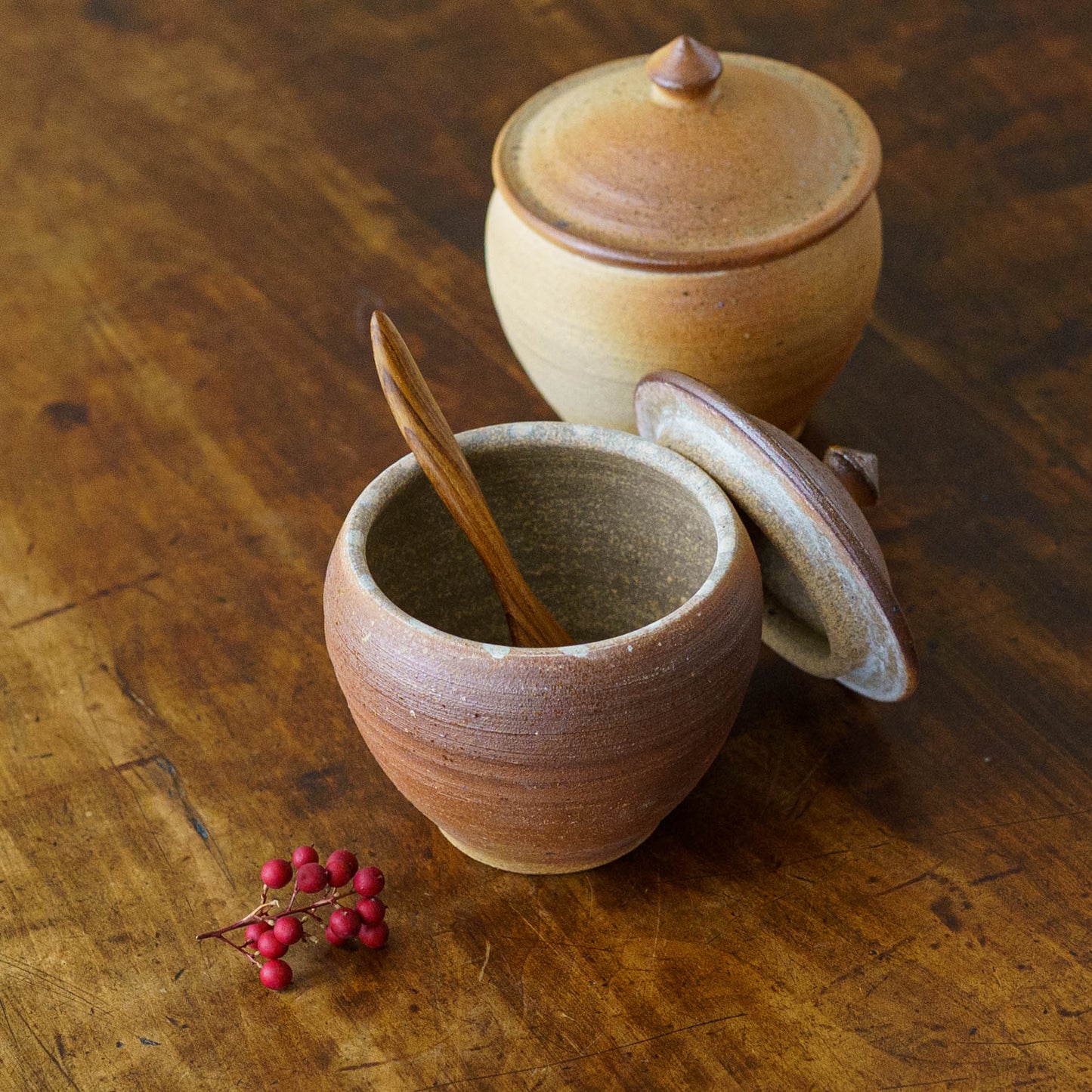 Salt pot M｜Kawajiri pottery