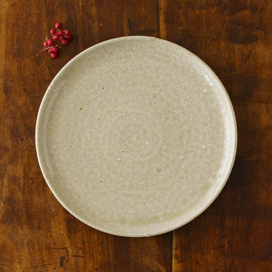 21cm plate Apple ash | Totsu Keiichiro