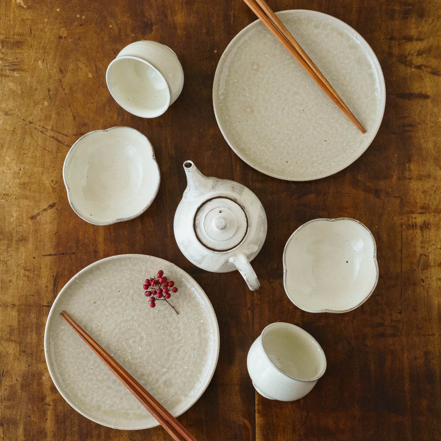21cm plate Apple ash | Totsu Keiichiro