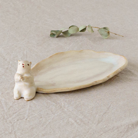 Plate  squirrel｜Koizumi Chiharu