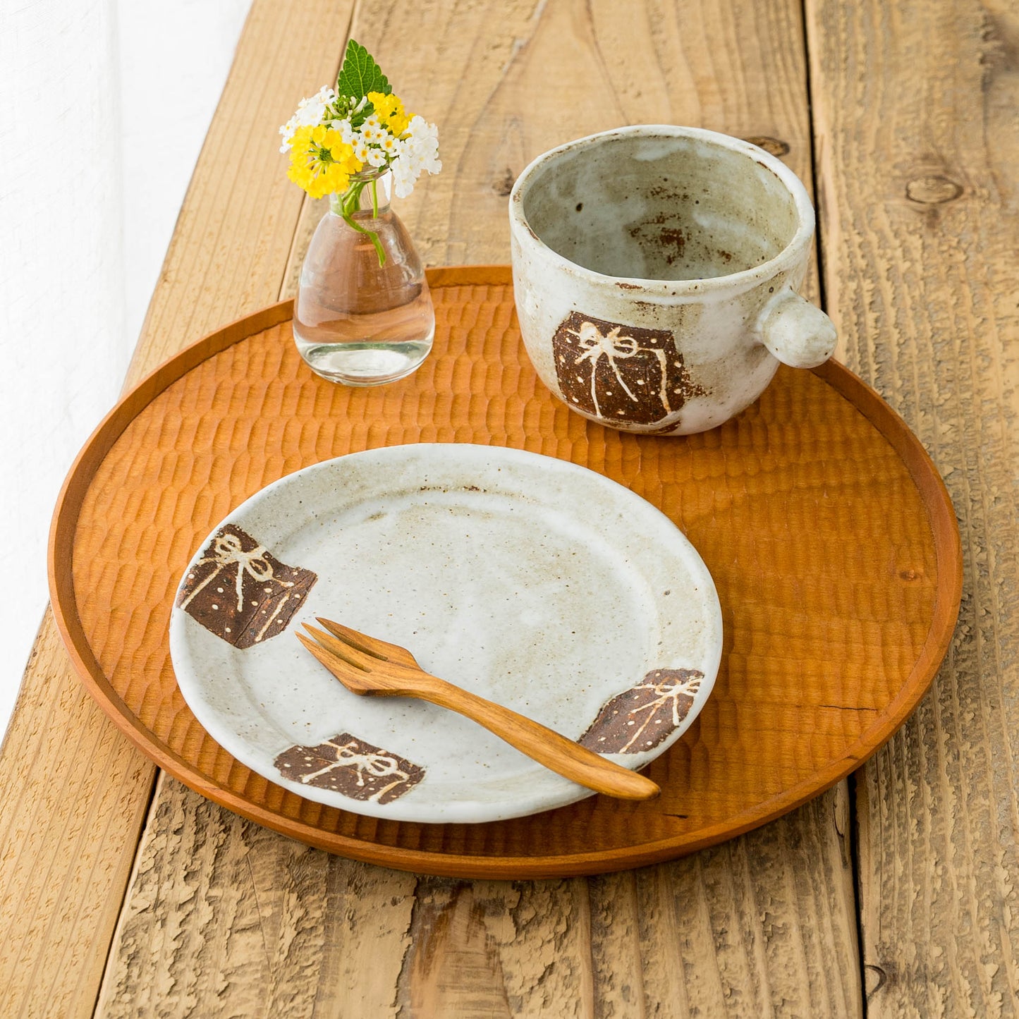 Pinocchio cup C｜Junko Okazaki
