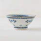 Kotobe pattern rice bowl small Hanagaki pattern Red | Tosai kiln Nagato Ceramics Tobe ware