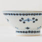 Kotobe pattern rice bowl small Hanagaki pattern Red | Tosai kiln Nagato Ceramics Tobe ware