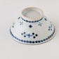 Kotobe pattern rice bowl small Hanagaki pattern Red | Tosai kiln Nagato Ceramics Tobe ware