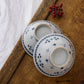 Kotobe pattern rice bowl small Hanagaki pattern Red | Tosai kiln Nagato Ceramics Tobe ware