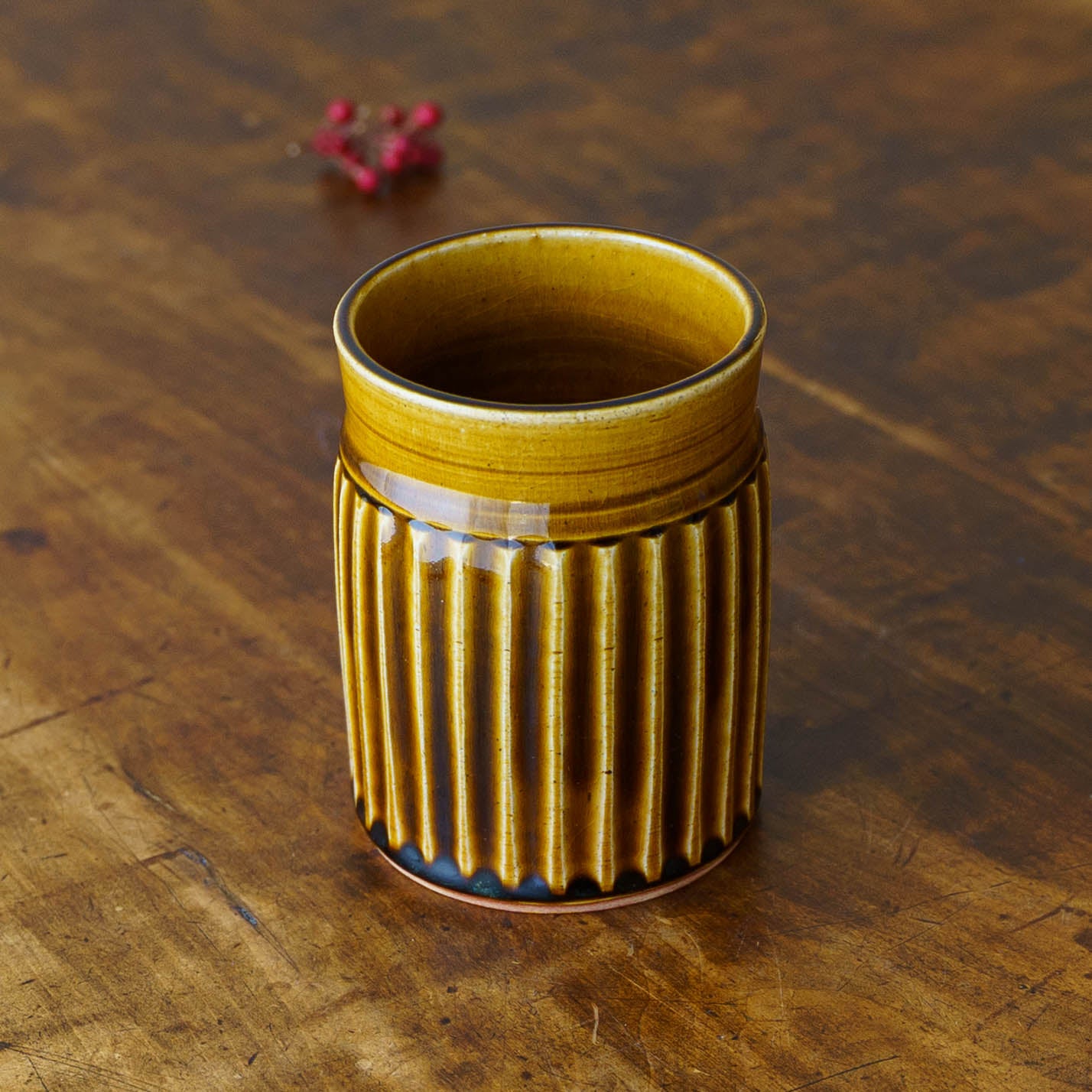 Cutlery stand Brown | Hana Craft
