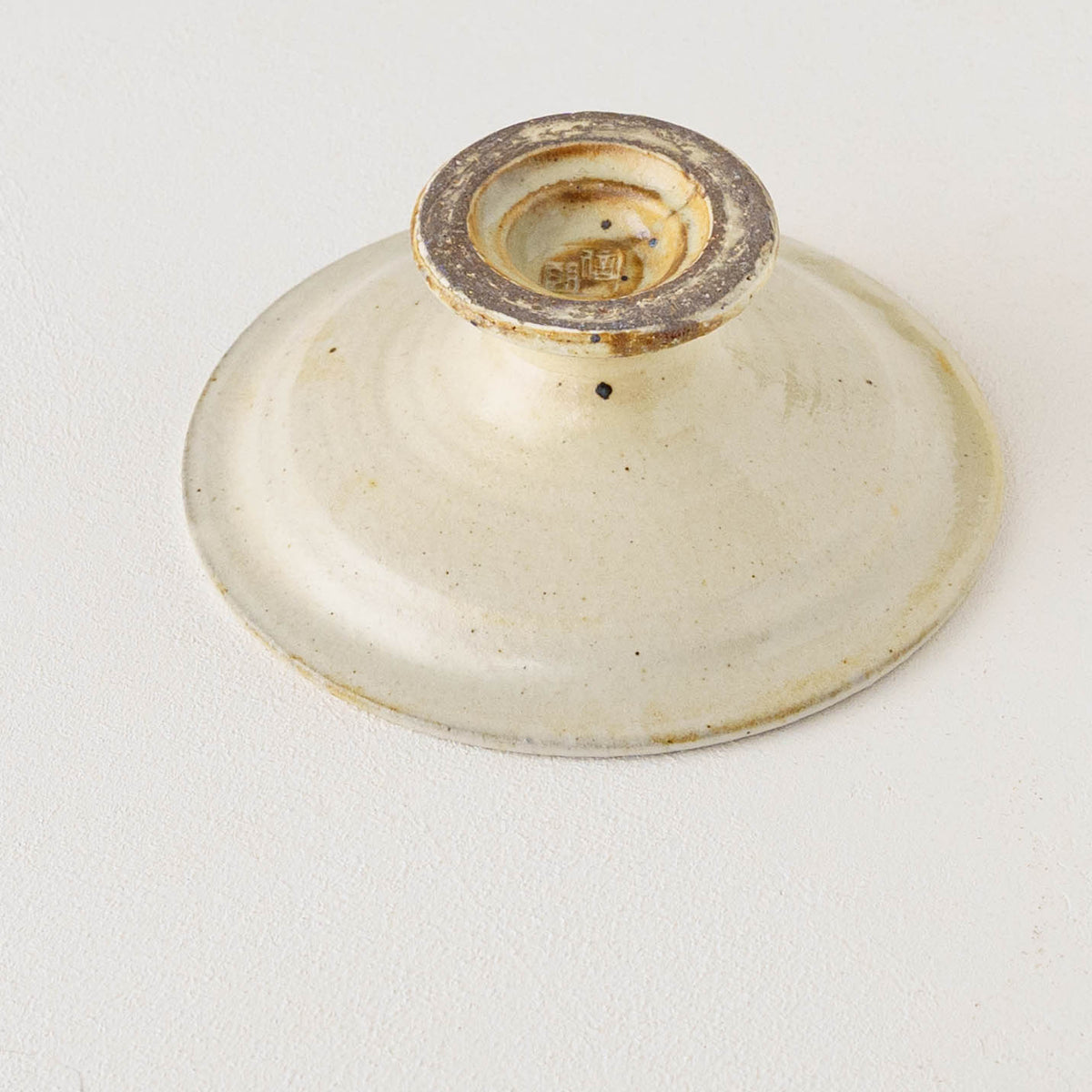 Iron-Sanded Compote Dish, 13cm | Furutani Ceramics Studio