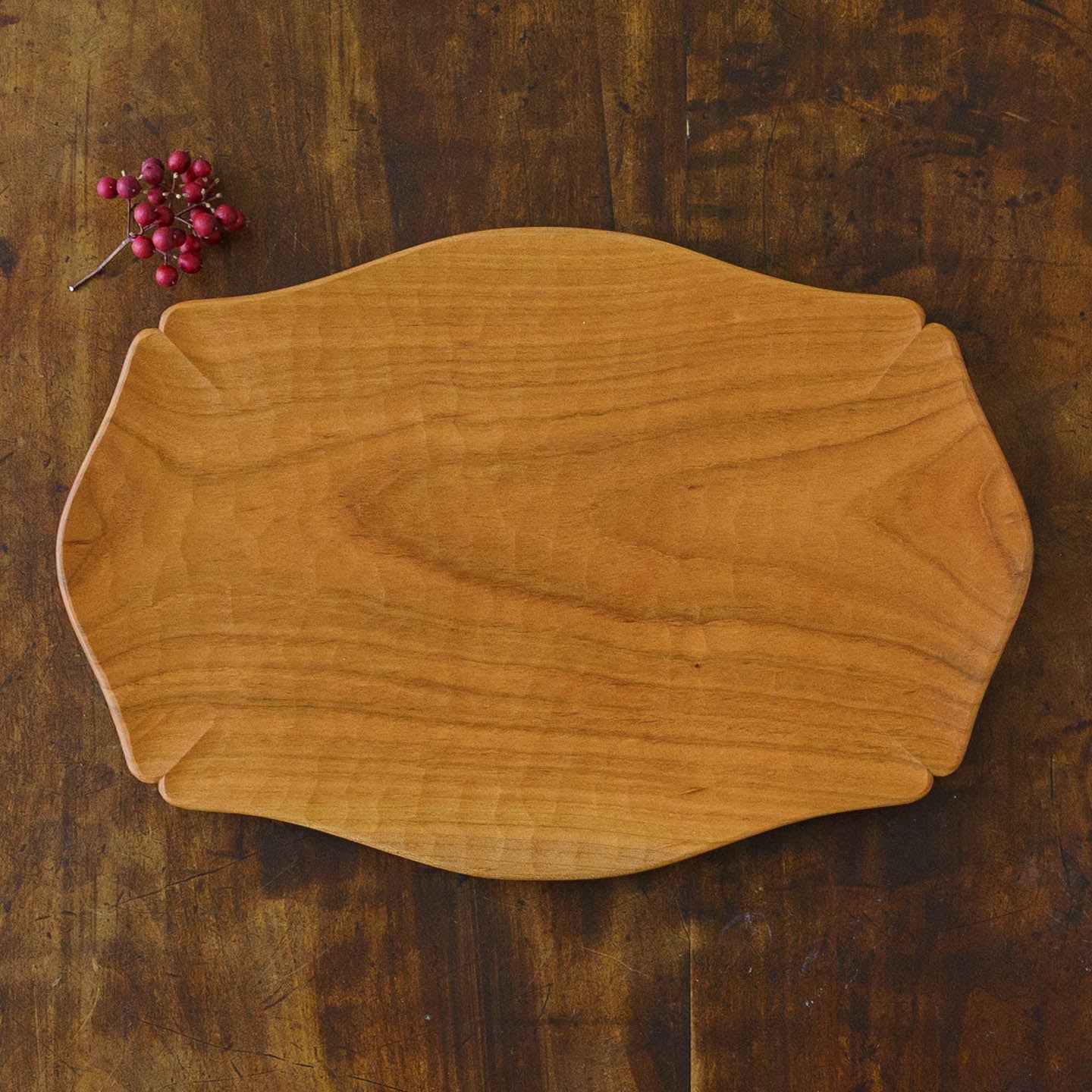 Kikkou plate L Cherry | Tomoharu Funahashi