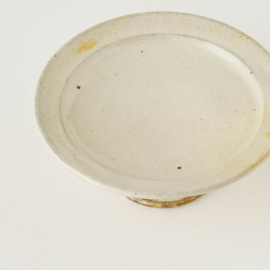 Iron-Sanded Compote Dish, 13cm | Furutani Ceramics Studio