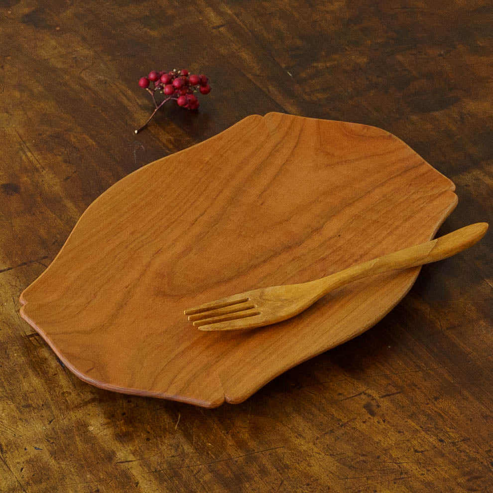 Kikkou plate L Cherry | Tomoharu Funahashi