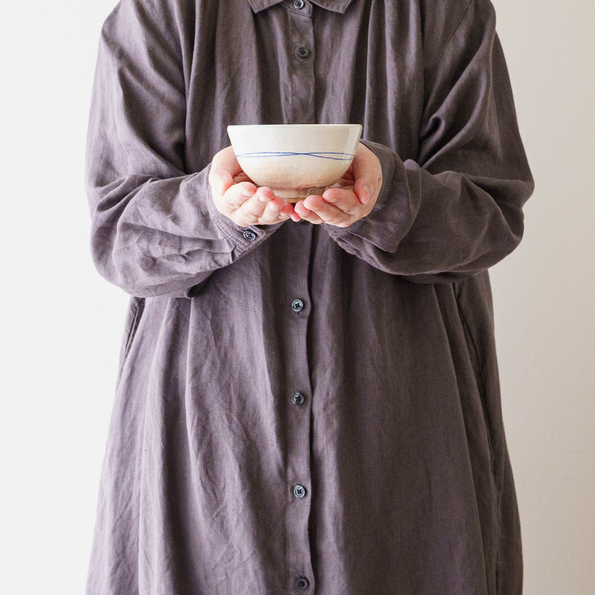 Gosu-line Rice Bowl (Small) | Furutani Pottery