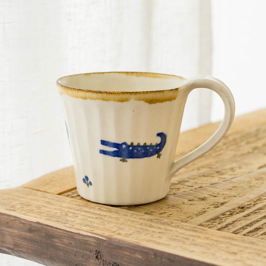 Shinogi Mug Crocodile｜Yasumi Kobo