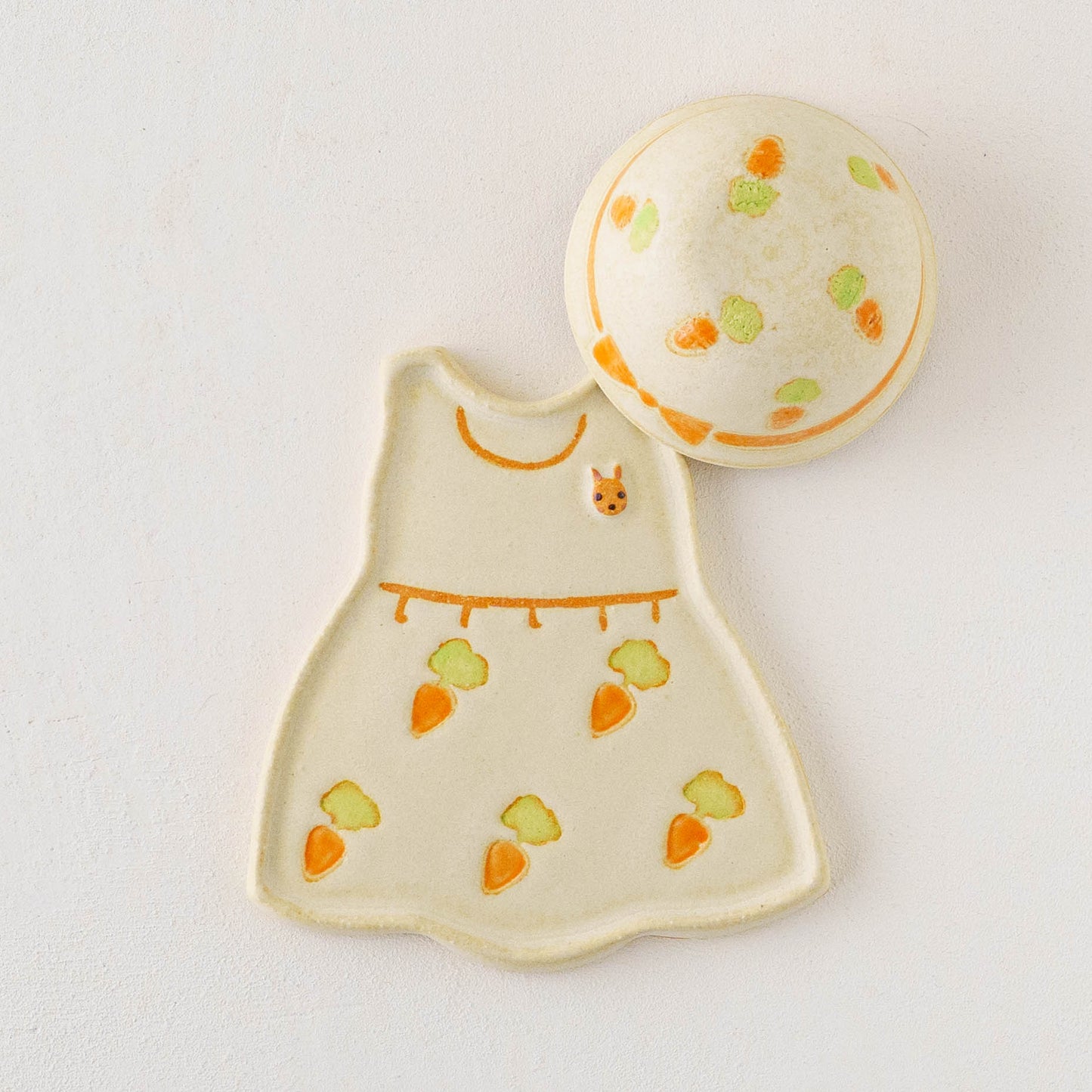 Hat and Dress Set Carrot | Ryoko Kimura