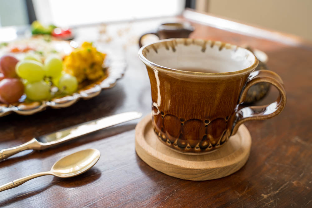 大正モダンなカップでお茶時間